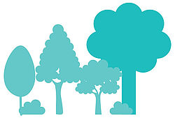 19- Continuum végétal et arboré - Agrandir l'image, .JPG 36 KB (fenêtre modale)