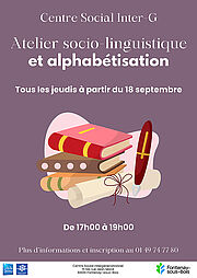 atelier socio-linguistique Agrandir l'image, .JPG 110 KB (fenêtre modale)